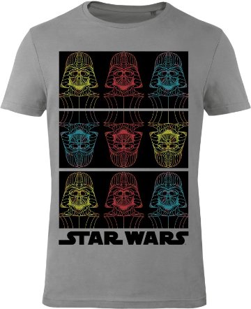 Cmyk Vader Boxed T-shirtの画像
