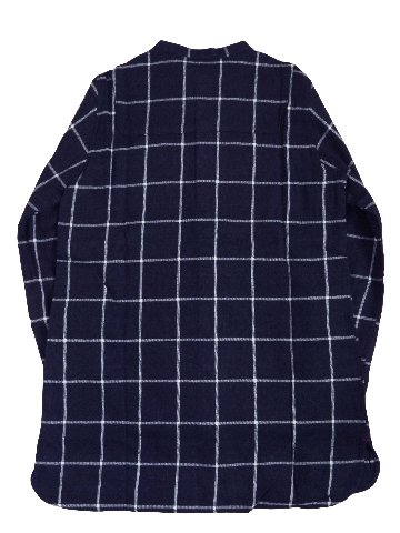 インディゴビエラウインドペーンチュニック　MADE IN JAPANの画像