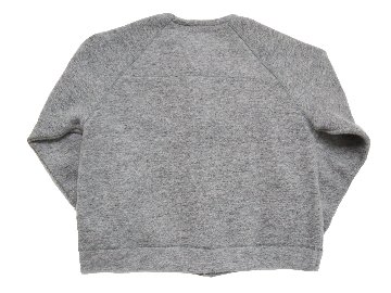 ナッピングフリースジップカーデ　MADE IN JAPANの画像