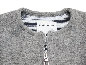 ナッピングフリースジップカーデ　MADE IN JAPANの画像