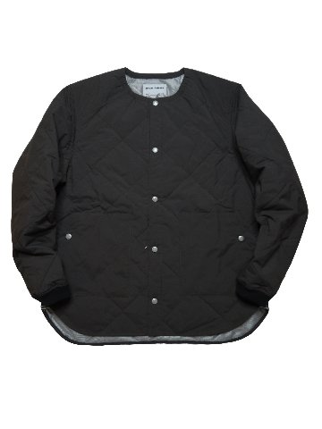 ライトキルティングクルードットジャケット　MADE IN JAPANの画像