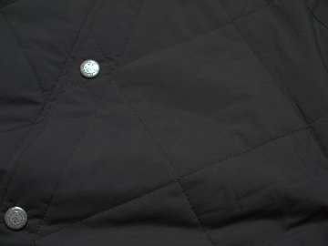 ライトキルティングクルードットジャケット　MADE IN JAPANの画像