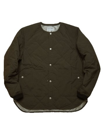 ライトキルティングクルードットジャケット　MADE IN JAPANの画像