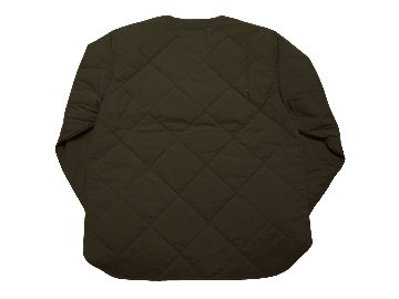 ライトキルティングクルードットジャケット　MADE IN JAPANの画像