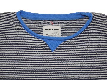 メッシュボダーロールネックT　MADE IN　JAPANの画像
