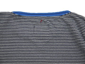 メッシュボダーロールネックT　MADE IN　JAPANの画像