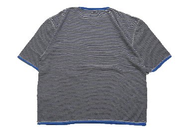 メッシュボダーロールネックT　MADE IN　JAPANの画像