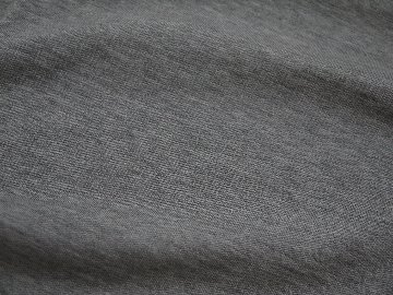 オーガニックコットンメランジ天竺ラウンドカラーポロ　MADE IN JAPANの画像