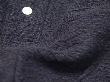 ナッピングフリースラウンドカラージャケット　MADE IN JAPANの画像