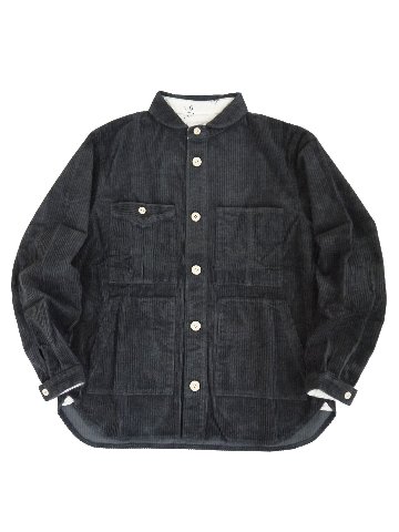 トップコーデュロイラウンドカラージャケット　MADE IN JAPANの画像