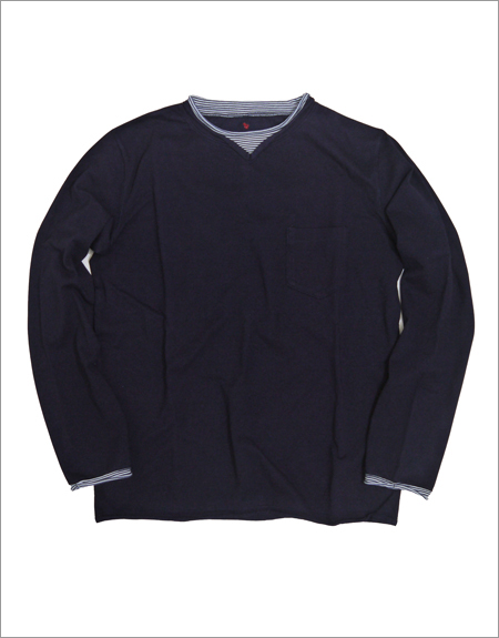 ダブルロールネックマリンT　MADE IN JAPANの画像
