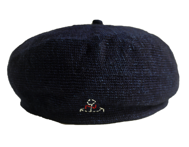 インディゴ天竺 ベレー帽(MADE IN JAPAN)画像