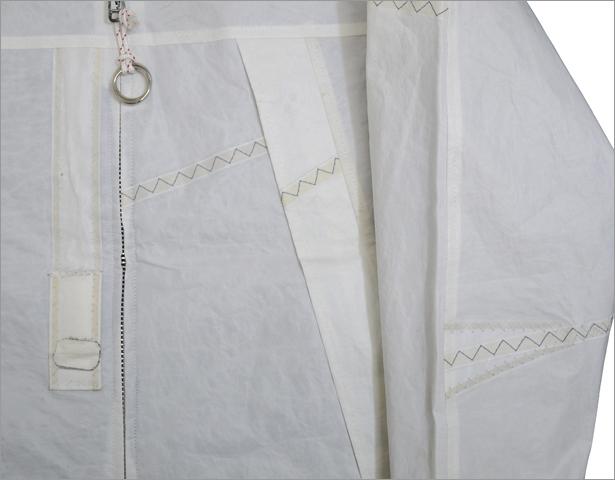 リサイクルヨットセイルフード収納ブルゾン　MADE IN JAPANの画像