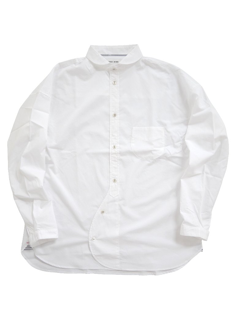 タイプライタードロップショルダーラウンドカラーシャツ　（MADE IN JAPAN)の画像