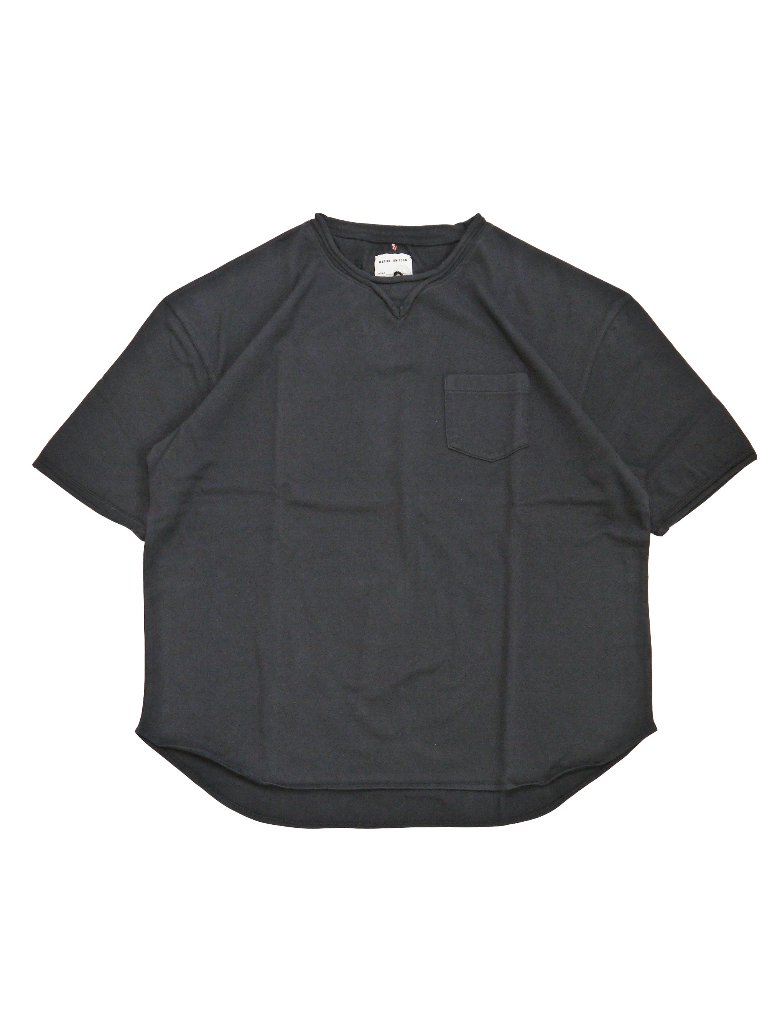 度詰め天竺ダブルロールネックT　MADE IN JAPANの画像
