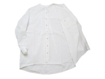 ドットアンカージャカードバンドカラーシャツ　MADE IN JAPANの画像
