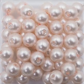 樹脂パール 4ｍｍ 紅橙 BOr-3 20個入り　2 Setの画像