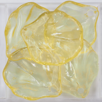 ペタル 1317 花黄 BOr-3 4枚入り　2 Setの画像