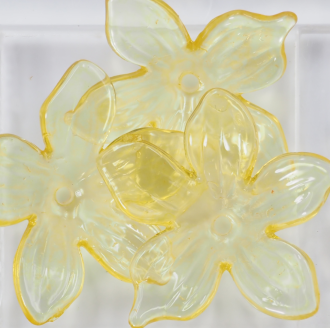 フラワー 5P 花黄 BOr-3 4枚入り　2 Setの画像