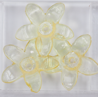 花 17 花黄 BOr-3 ４枚入り　2 Setの画像