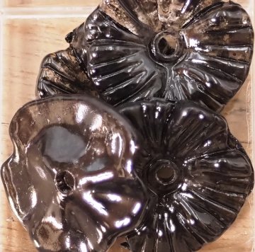 アクリル　花　1617　W5-2　2個の画像