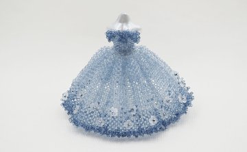 すくも藍キット　「Heartミニフラワー」の画像