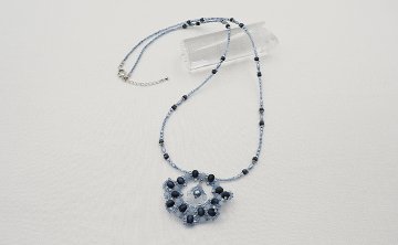 すくも藍キット　「Aiカラーネックレス」の画像