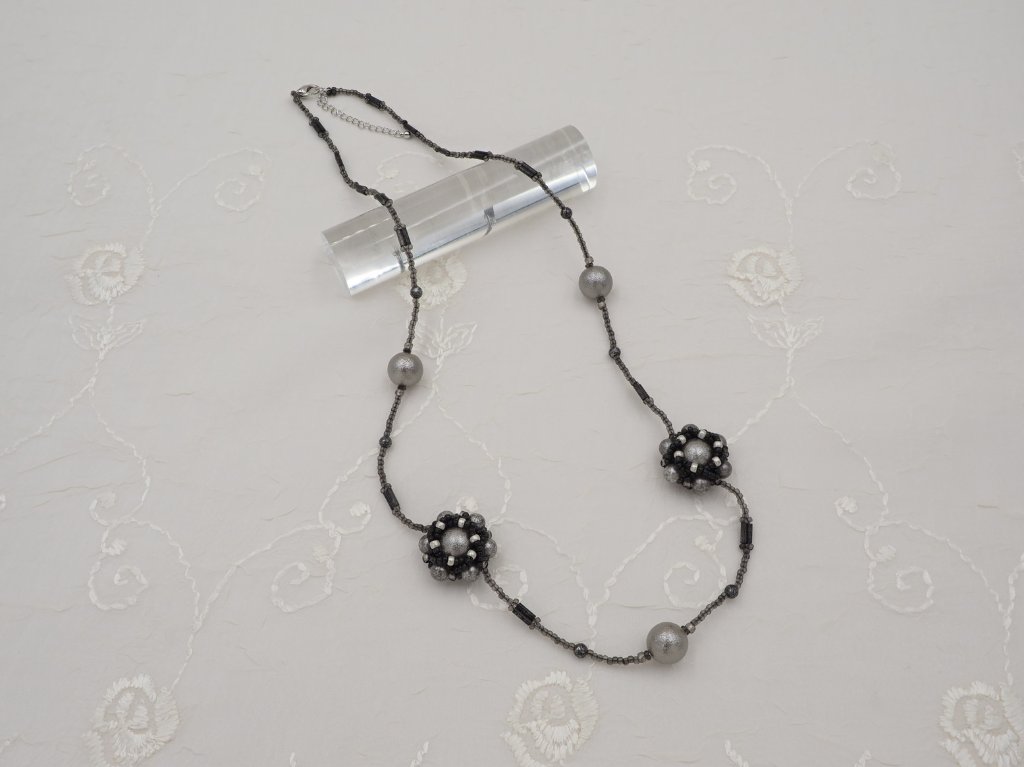 和墨ビーズキット　アンヘルネックレスの画像