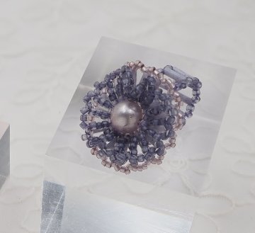 二藍キット　「フィオリーレ　」　花むらさき　リングの画像