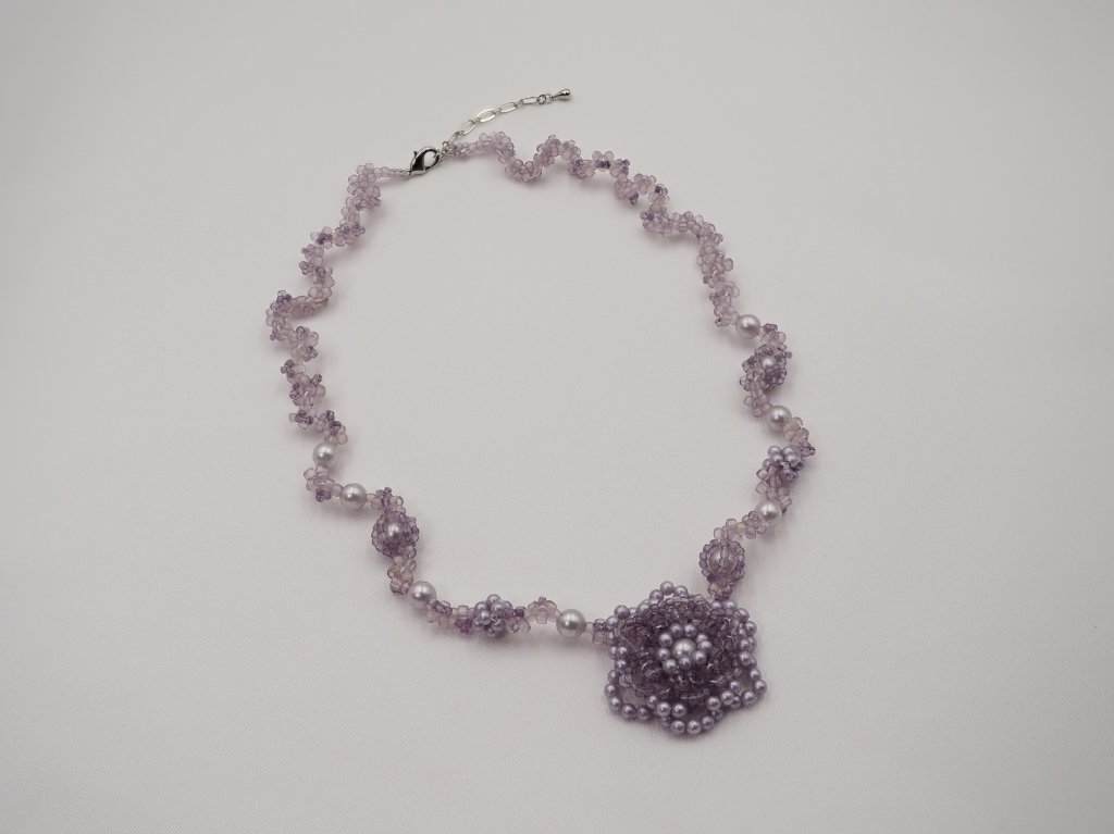 二藍キット　「風　花」　ネックレスの画像