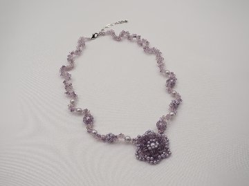 二藍キット　「風　花」　ネックレスの画像