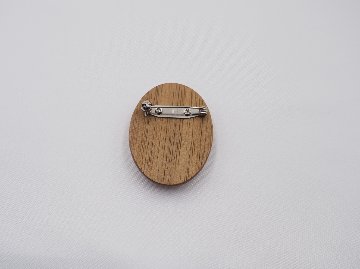 木製ブローチ台　35ｘ45　画像