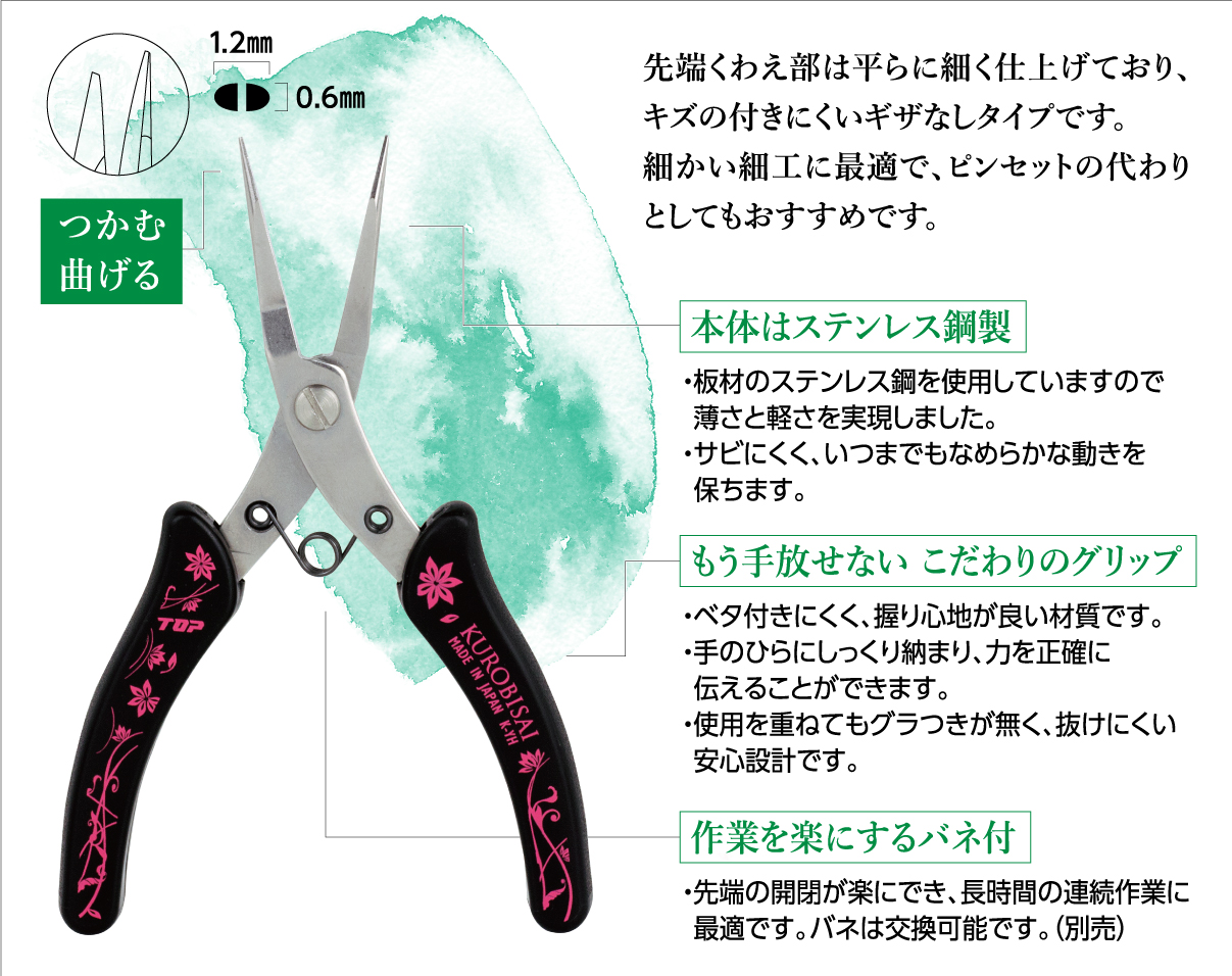 平ヤットコの画像