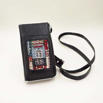 ビーズ刺繡スマホショルダー　EB-501Fの画像