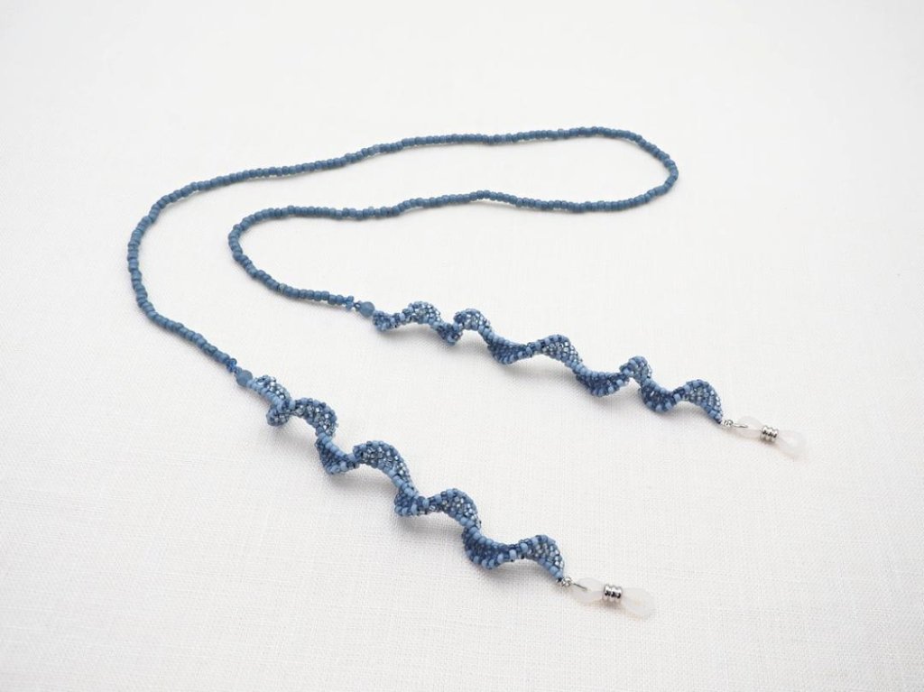 すくも藍メガネコードAA-006の画像