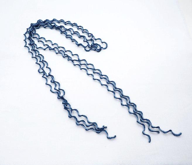 ラリエッタすくも藍スパイラルAA-007の画像