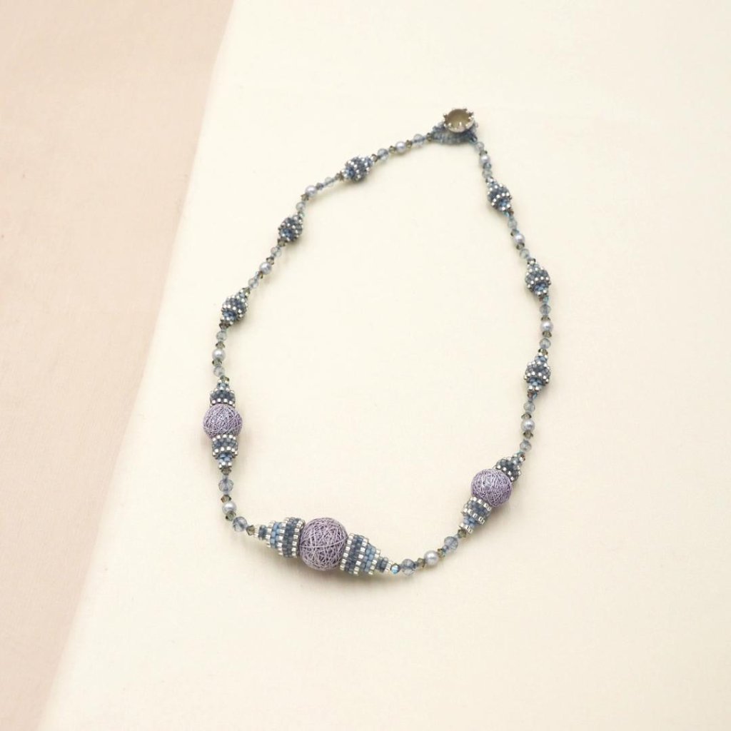 二藍ネックレスAA-802の画像