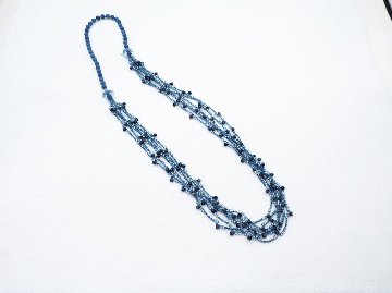 すくも藍ネックレスの画像