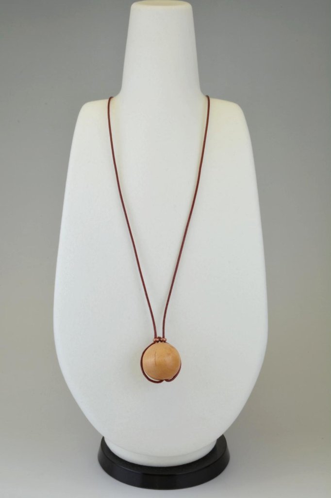銘木　バーズアイメイプルネックレス-PW-016の画像