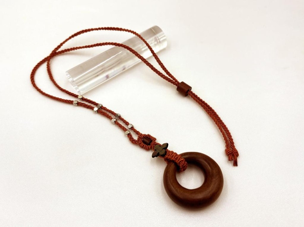 銘木　フェルナンプーコネックレス-PW-027の画像