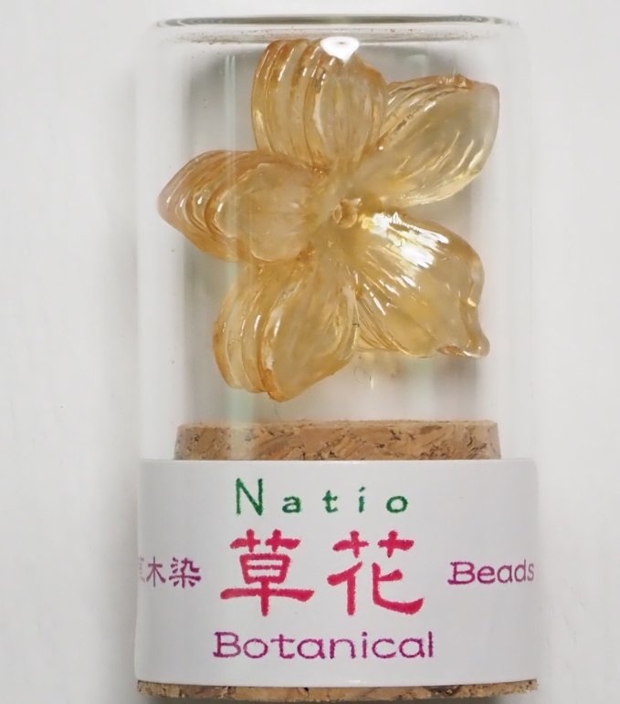 アクリルフラワー5Ｐ 西洋茜　約4個入りの画像