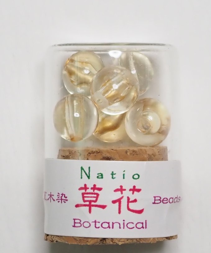 アクリルクリアー丸8ｍｍ 西洋茜　約8個入りの画像