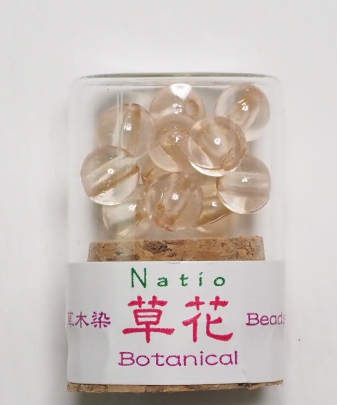 アクリルクリアー丸6ｍｍ 西洋茜　約12個入りの画像