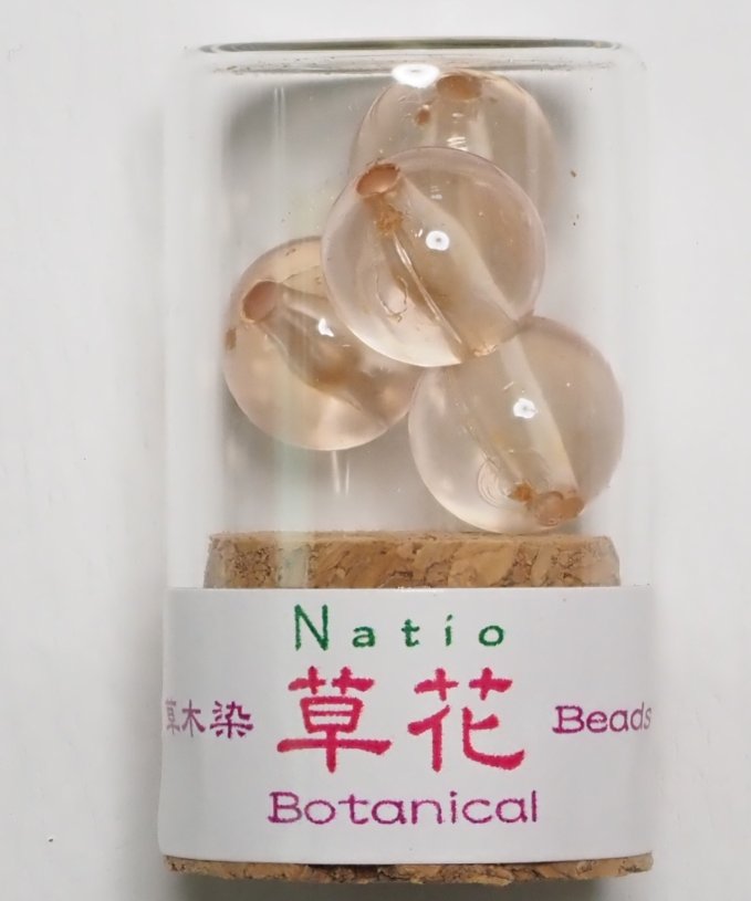 アクリルクリアー丸10ｍｍ 西洋茜　約4個入りの画像