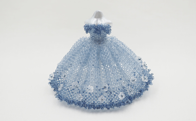 すくも藍キット　「Heartミニフラワー」の画像