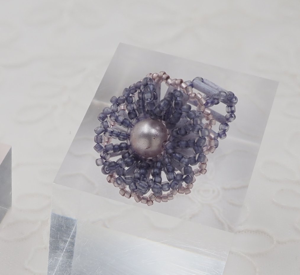 二藍キット　「フィオリーレ　」　花むらさき　リングの画像