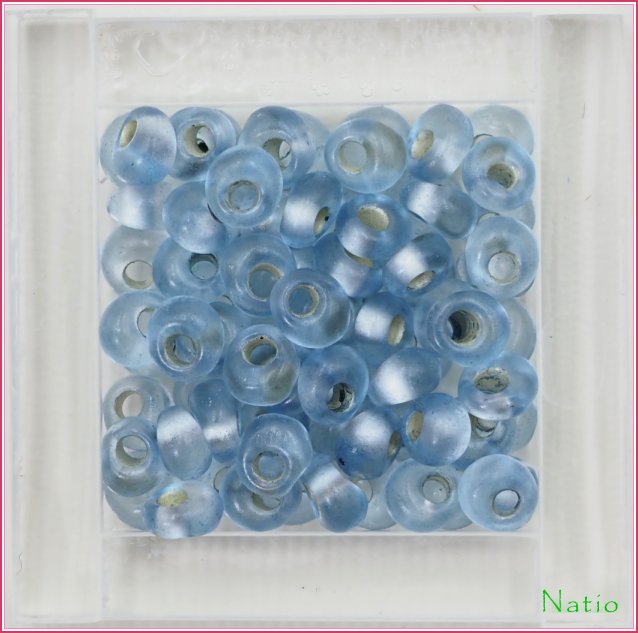  まが玉銀4mm 2F-A 3gPack入り の画像