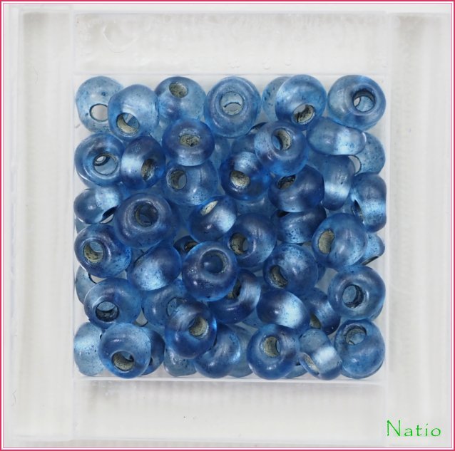  まが玉銀4mm 2F-E 3gPack入り の画像