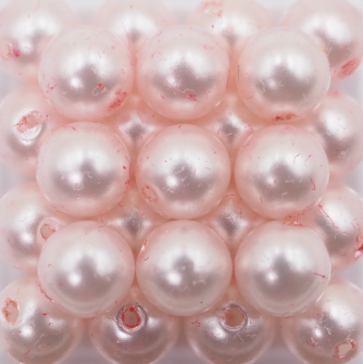 樹脂パール 6ｍｍ 紅赤 BRd-3 10個入りの画像