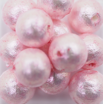 コットンパール 8ｍｍ 紅赤 BRd-3 4個入りの画像